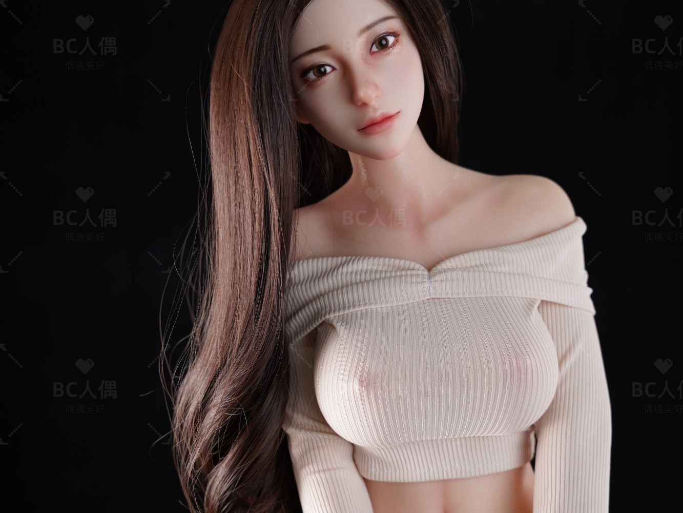 Qing-sekspop (BC-Doll 76 cm E-cup G02A siliconen)