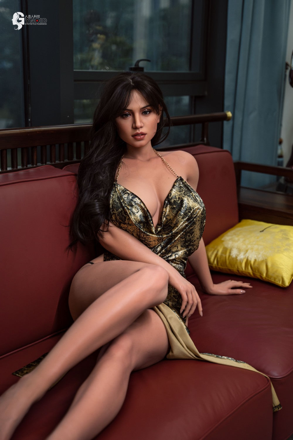 poupée sexuelle Gina Modèle 21 Deluxe (Gynoid Doll 164 cm F-Cup Silicone)