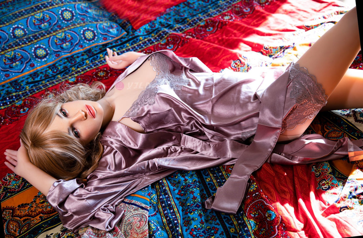 Nathalie poupée sexuelle (YJL Doll Bonnet B 166 cm #814 TPE+Silicone)