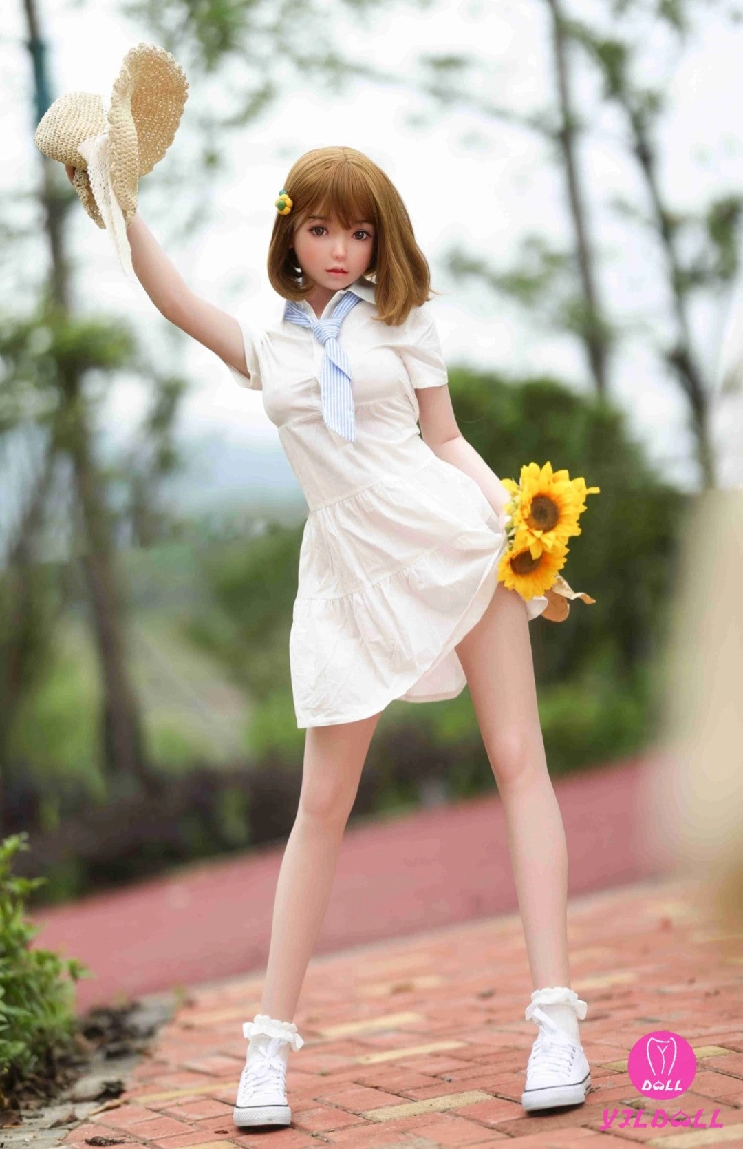 Lilianna-sekspop (YJL Doll 148 cm C-Cup #315 TPE+Siliconen)