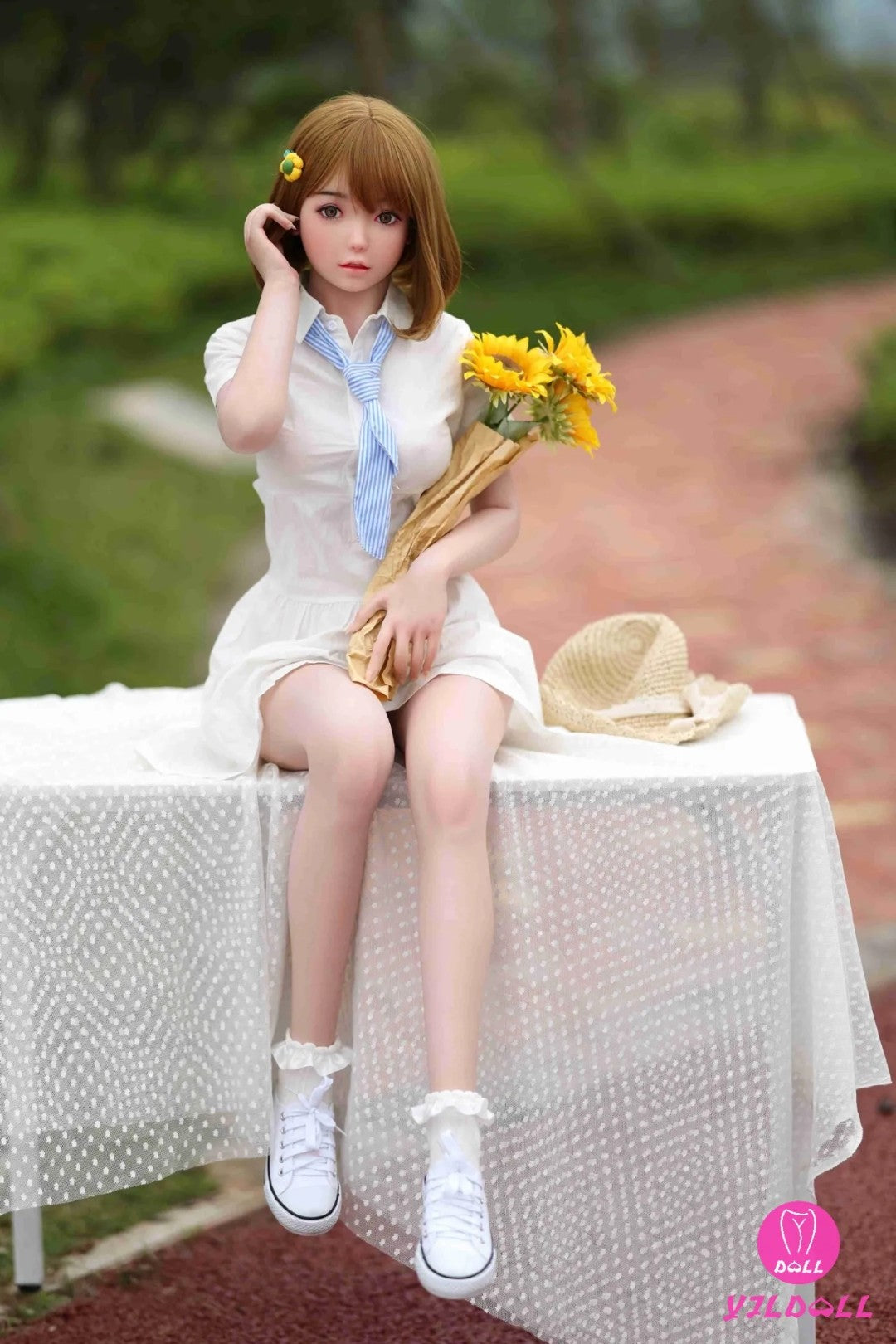 Lilianna-sekspop (YJL Doll 148 cm C-Cup #315 TPE+Siliconen)