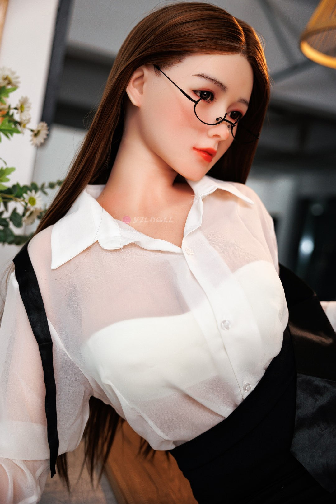 Parvati-sekspop (YJL Doll 163 cm F-Cup #805 TPE + siliconen)