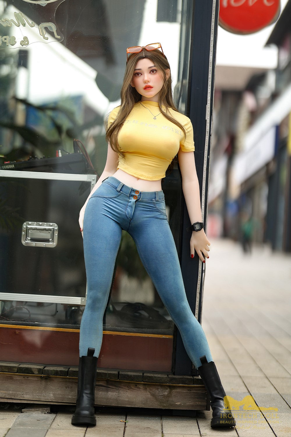 Eileen Sex doll (Irontech Doll 159cm G-cup S40 TPE+silicone)