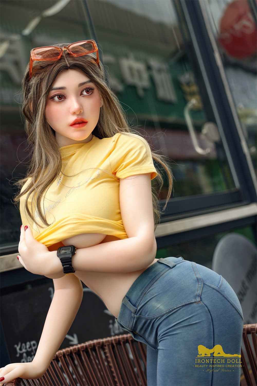 Eileen Sex doll (Irontech Doll 159cm G-cup S40 TPE+silicone)
