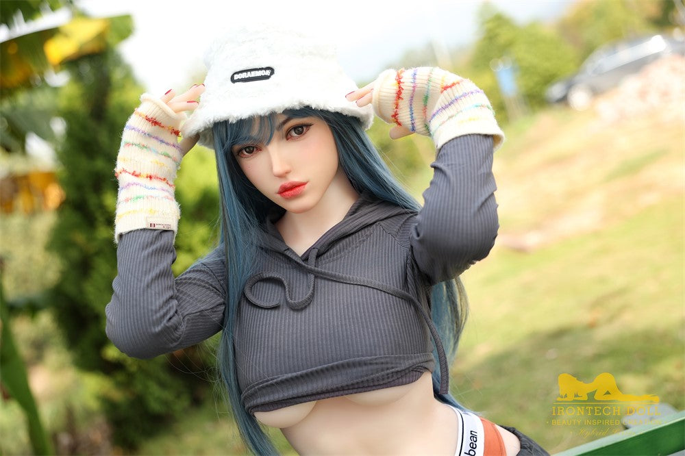 Joline poupée sexuelle (Irontech Doll 159 cm (G-Cup S41 TPE+Silicone)