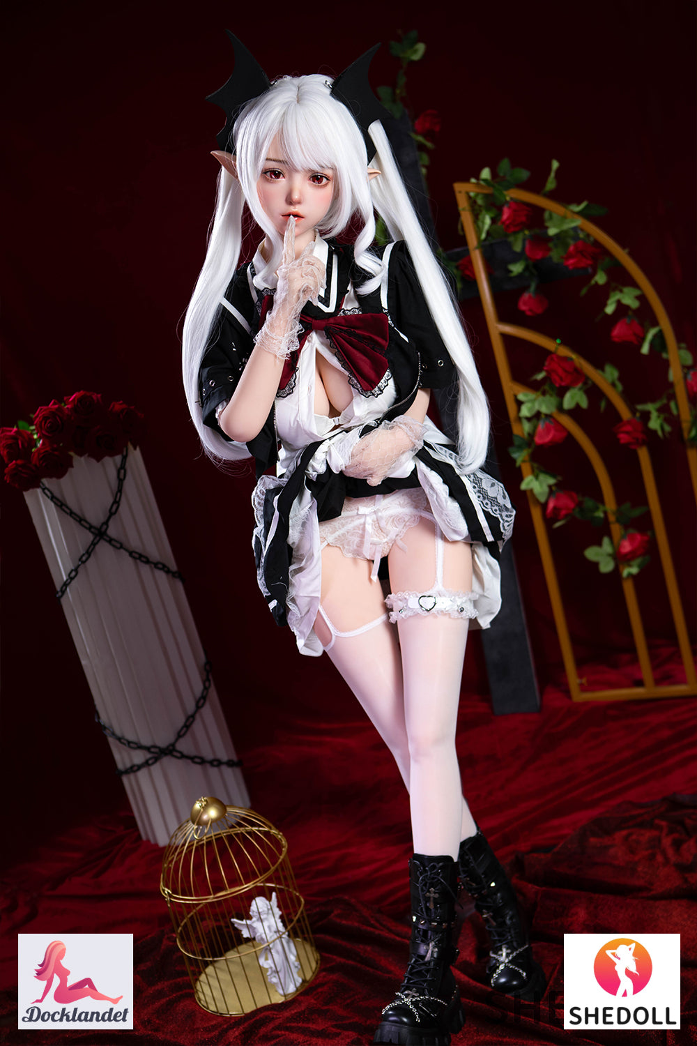 Dora-sekspop (SHEDOLL 148 cm D-cup #SH125 2.0 siliconen)