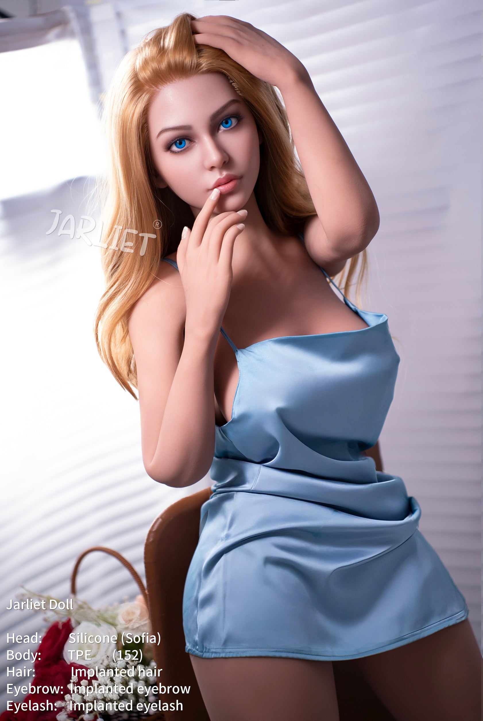 Sofia sex pop (Jarliet 152cm D-Kupa TPE+Silicone)