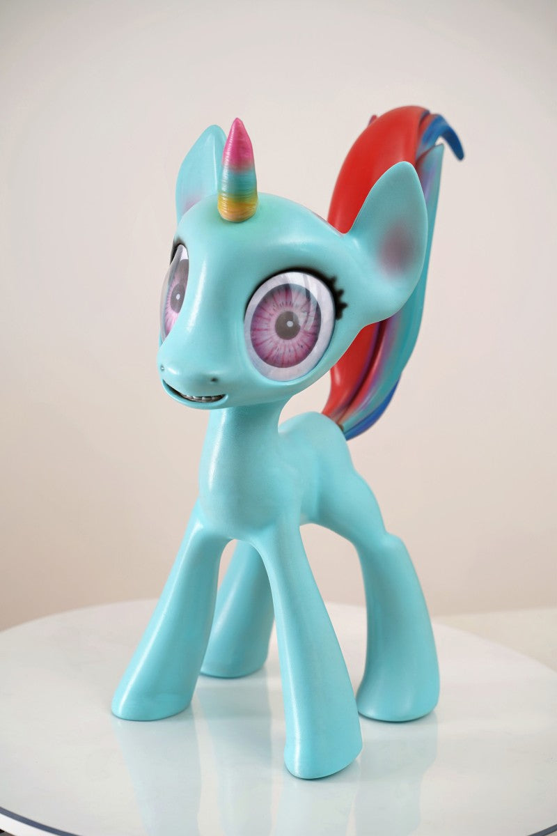 Ponys sexpuppe (Dolls Castle 46cm Silikon)