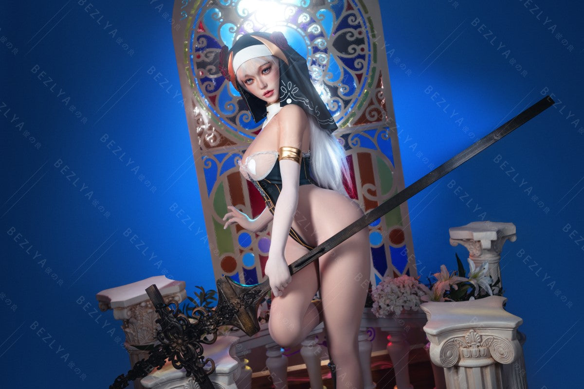 Nymphaea poupée sexuelle (Bezlya Doll 155 cm e-tobe 2.2cf Silicone)