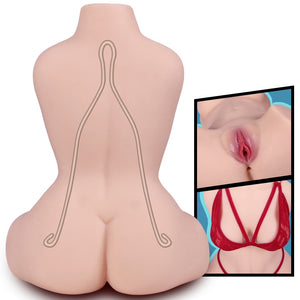 Torso kurvig (EL-Doll 46 cm C-cup Tpe) EXPRESS