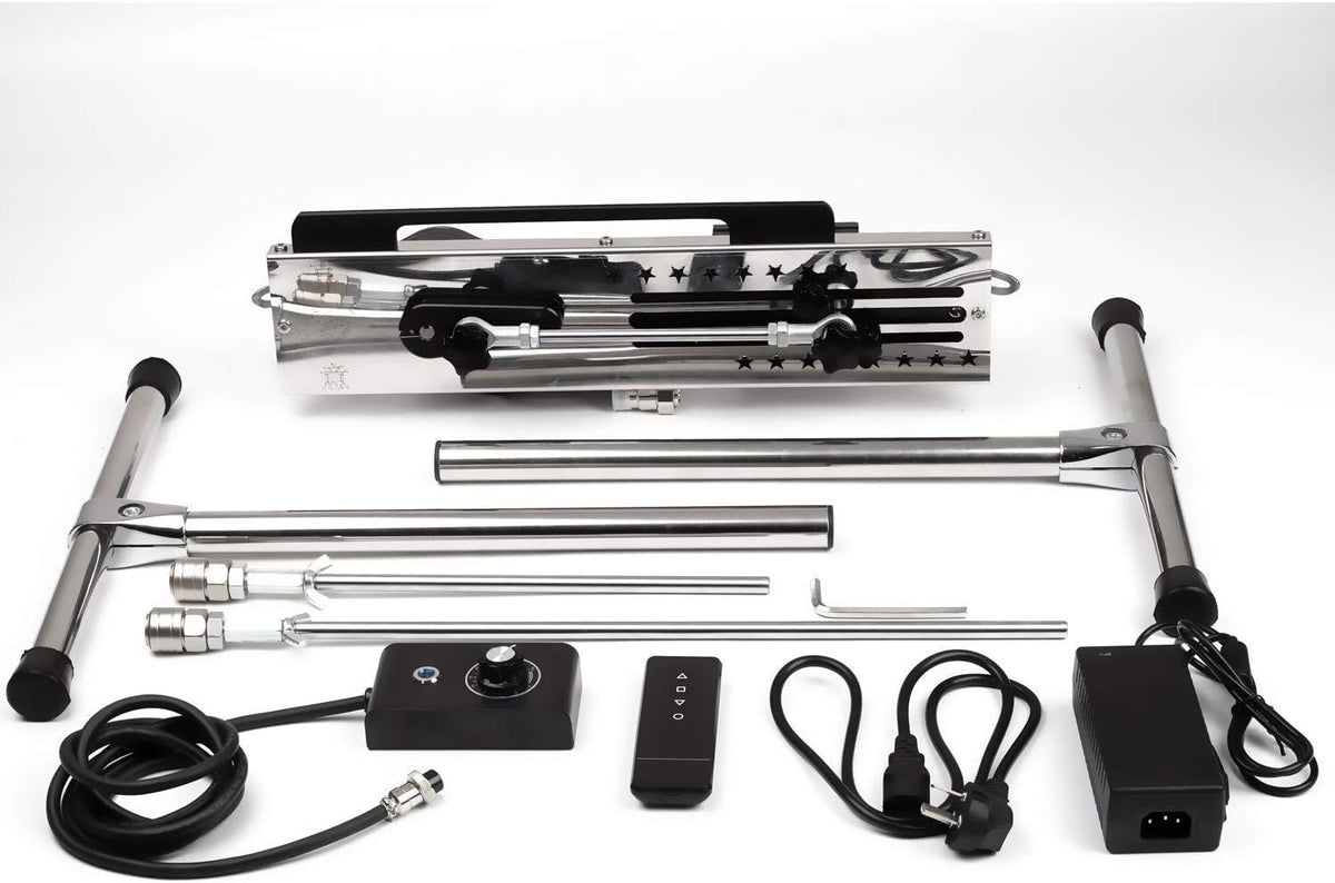 Professionele seksmachine met instelbare snelheid en dubbele bediening - 120W-motor