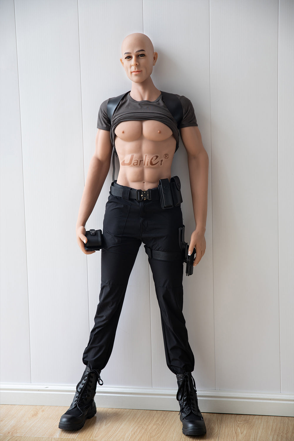 Mannelijke geslachtspop matte 170 cm realistische TPE-pop met spierlichaam