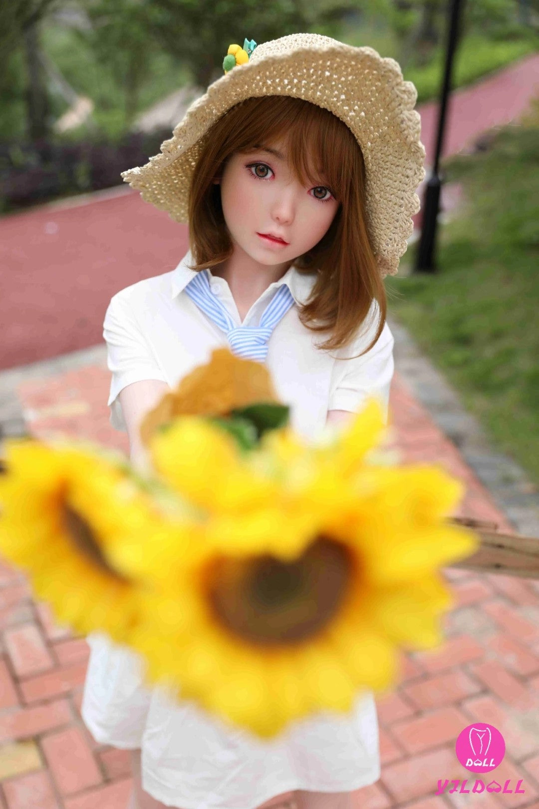 Lilianna-sekspop (YJL Doll 148 cm C-Cup #315 TPE+Siliconen)