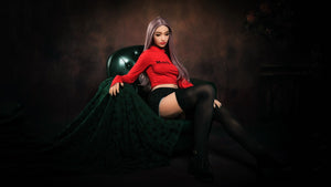 Evelyn poupée sexuelle (HRDoll 158cm B-tpp # 12 TPE)