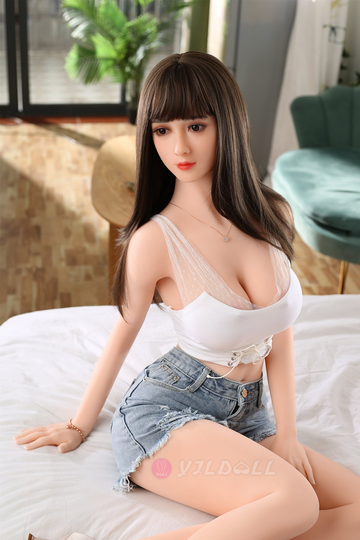 Wu Lan poupée sexuelle (YJL Doll Bonnet D 170 cm #805 TPE+Silicone)