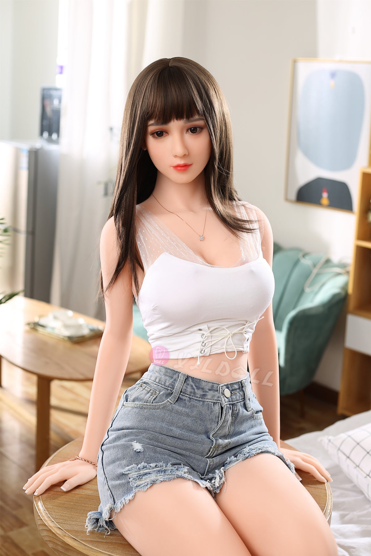 Wu Lan poupée sexuelle (YJL Doll Bonnet D 170 cm #805 TPE+Silicone)