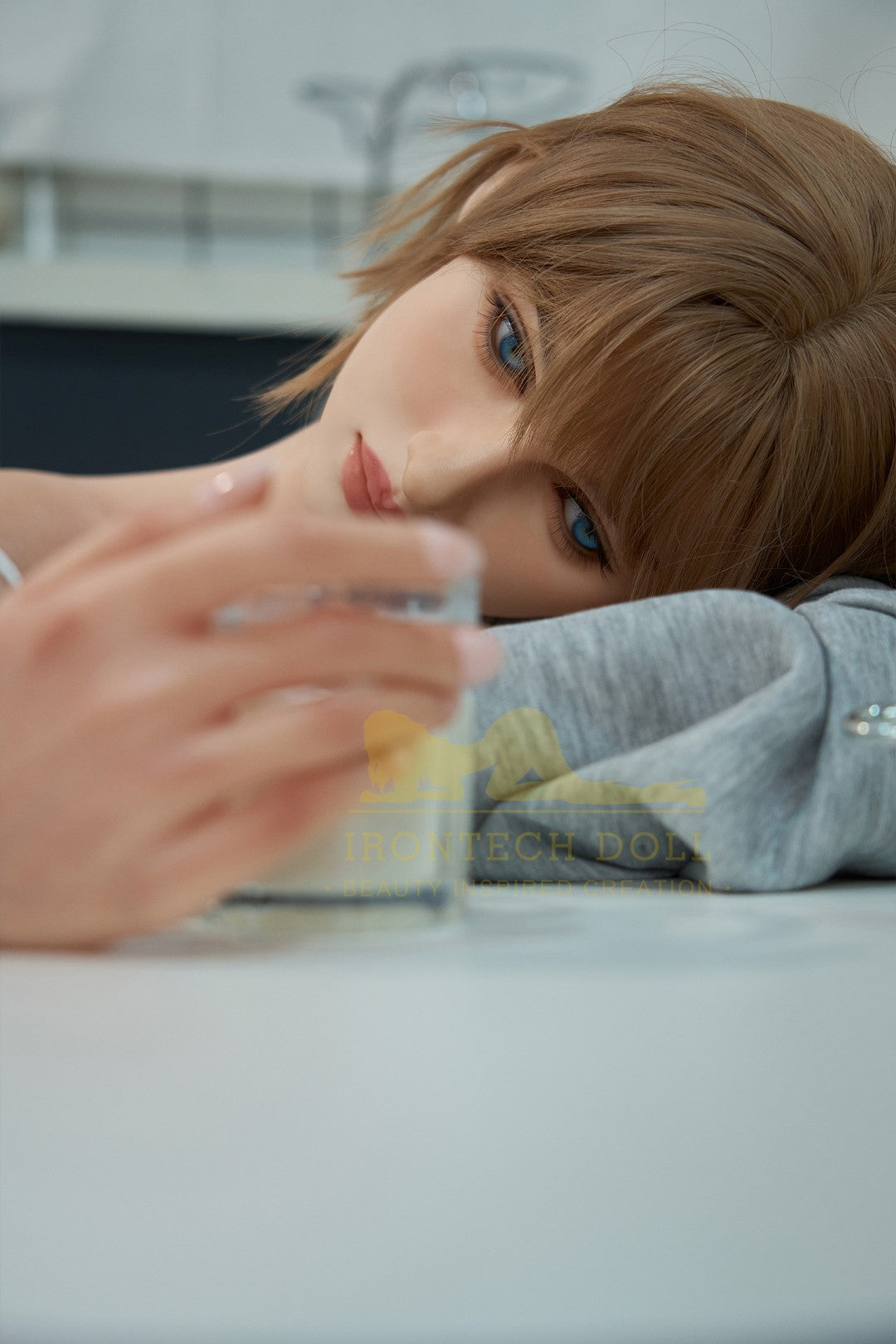 Tina sekspop (Irontech Doll 166 cm C-cup S45 siliconen)