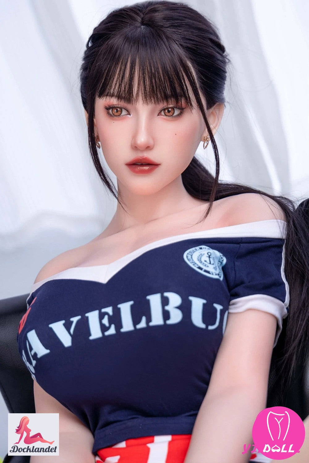 Eva poupée sexuelle (YJL Doll 168cm e-top # 454 Silicone)
