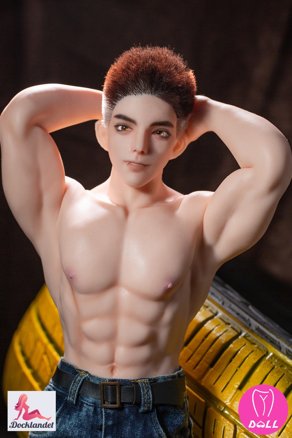 George männlich sexpuppe (YJL Doll 62 cm MD017 Silikon)