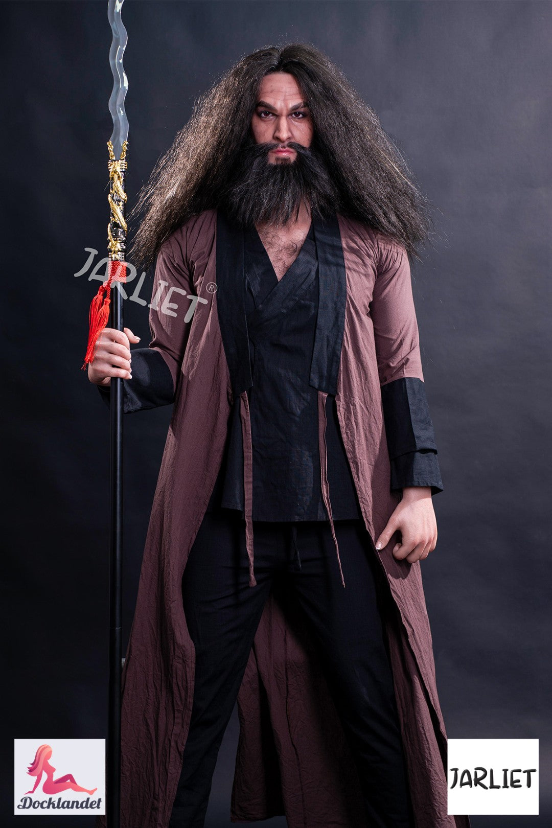 Männlich sexpuppe Zhang Fei aus Jarliet – 193 cm große realistische Puppe mit Muskelkörper