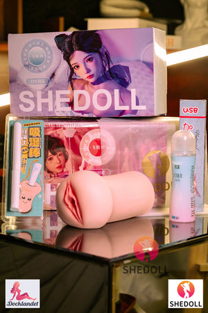 Realistischer Masturbator (SHEDOLL #SH160 Silicone & TPE)