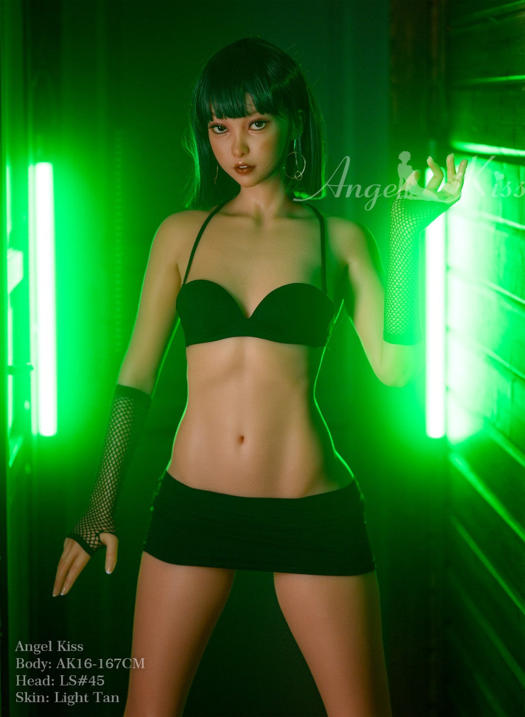 Lucy-sekspop (AK-pop 167 cm A-cup LS#45 siliconen)