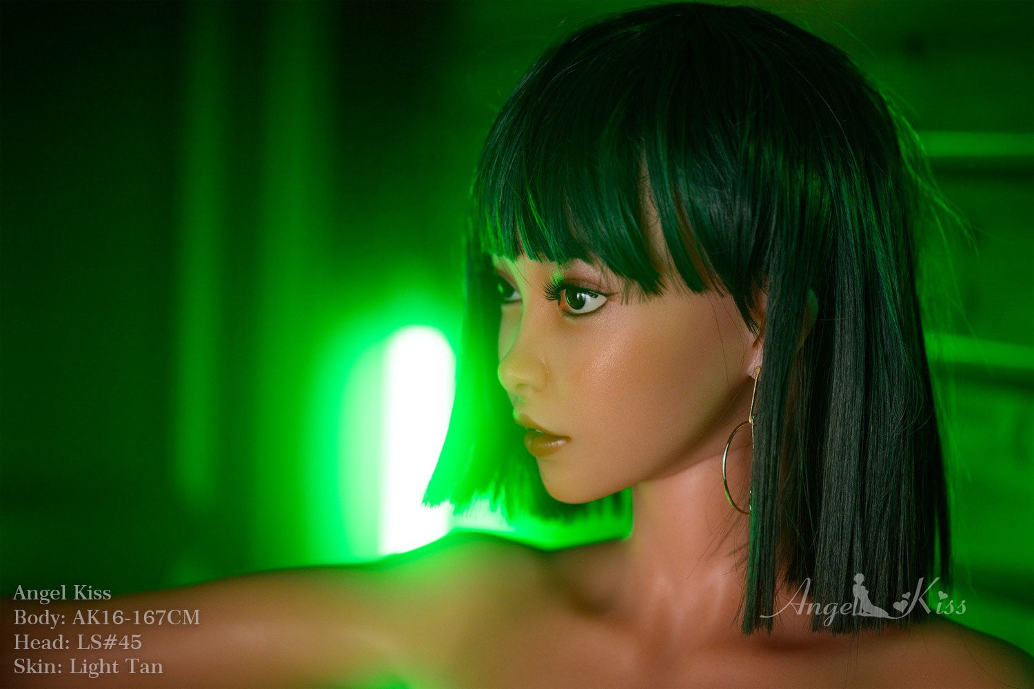 Lucy-sekspop (AK-pop 167 cm A-cup LS#45 siliconen)