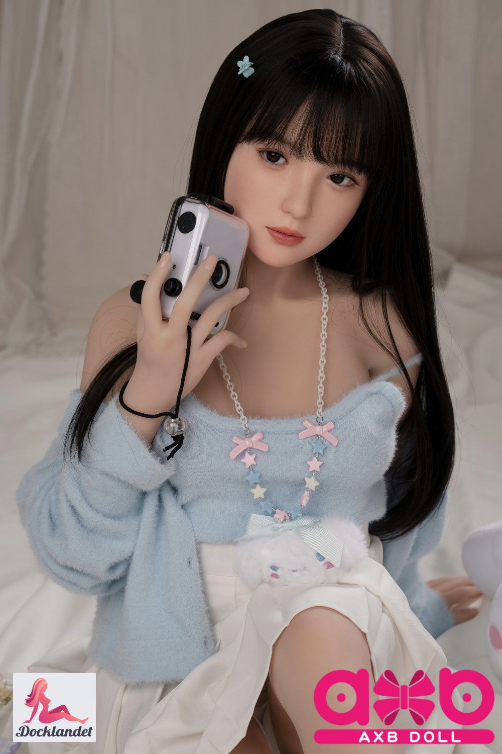 Keiko-sekspop (AXB Doll 140cm C-Cup GD30-1 TPE+Siliconen)