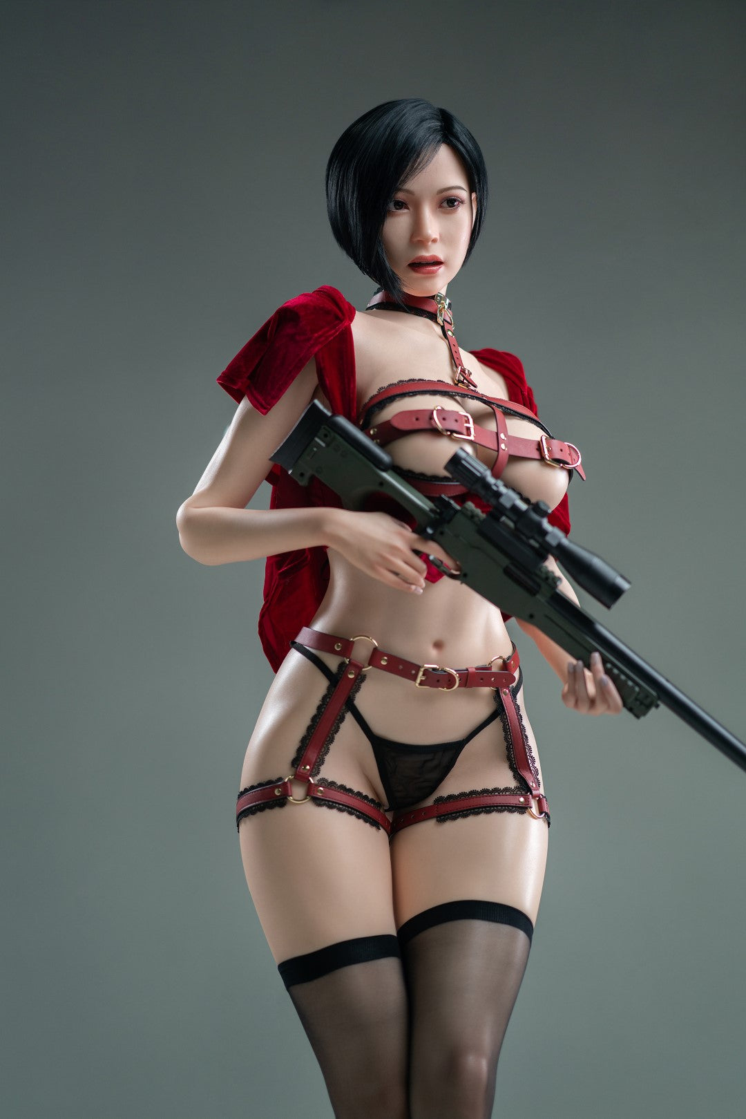 Ada Wong-sekspop (Game Lady 171 cm G-Cup nr. 21 siliconen)