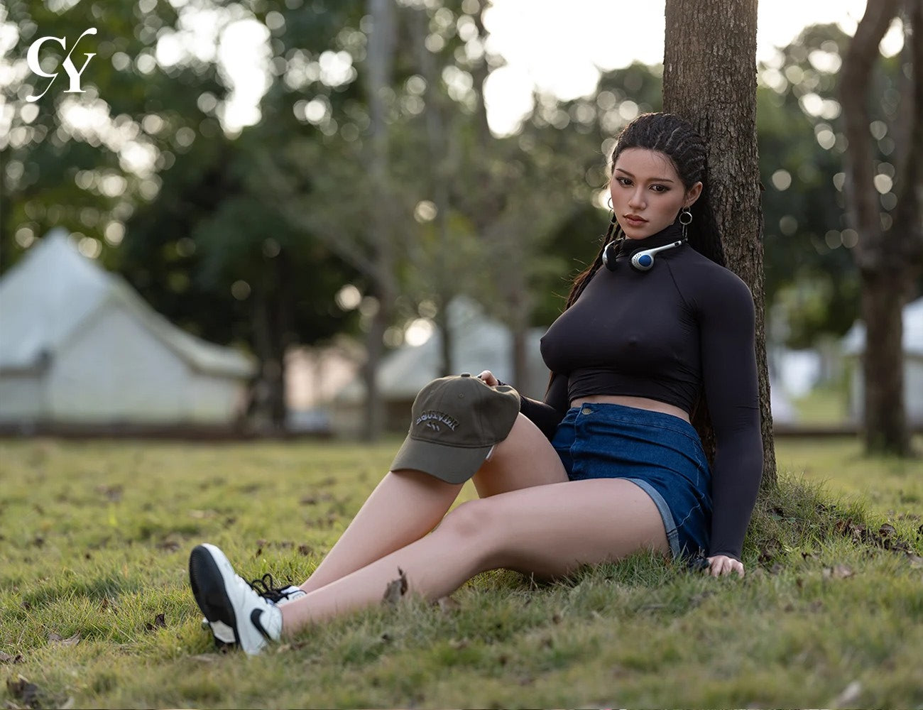 Amber sekspop (TOP CYDOLL 170cm D-cup TPE+Siliconen)