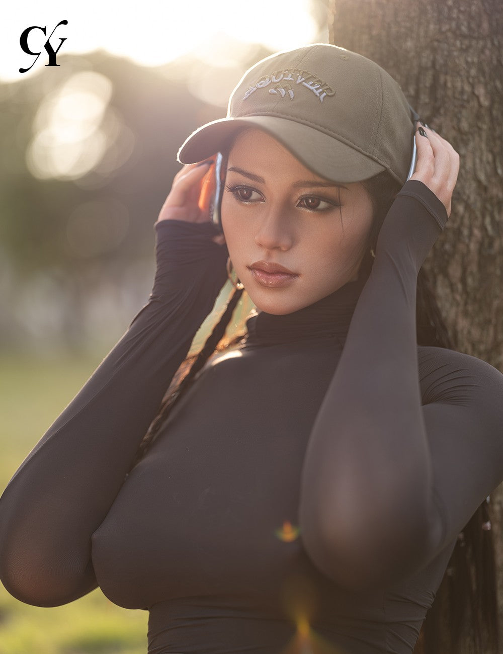 Amber sekspop (TOP CYDOLL 170cm D-cup TPE+Siliconen)