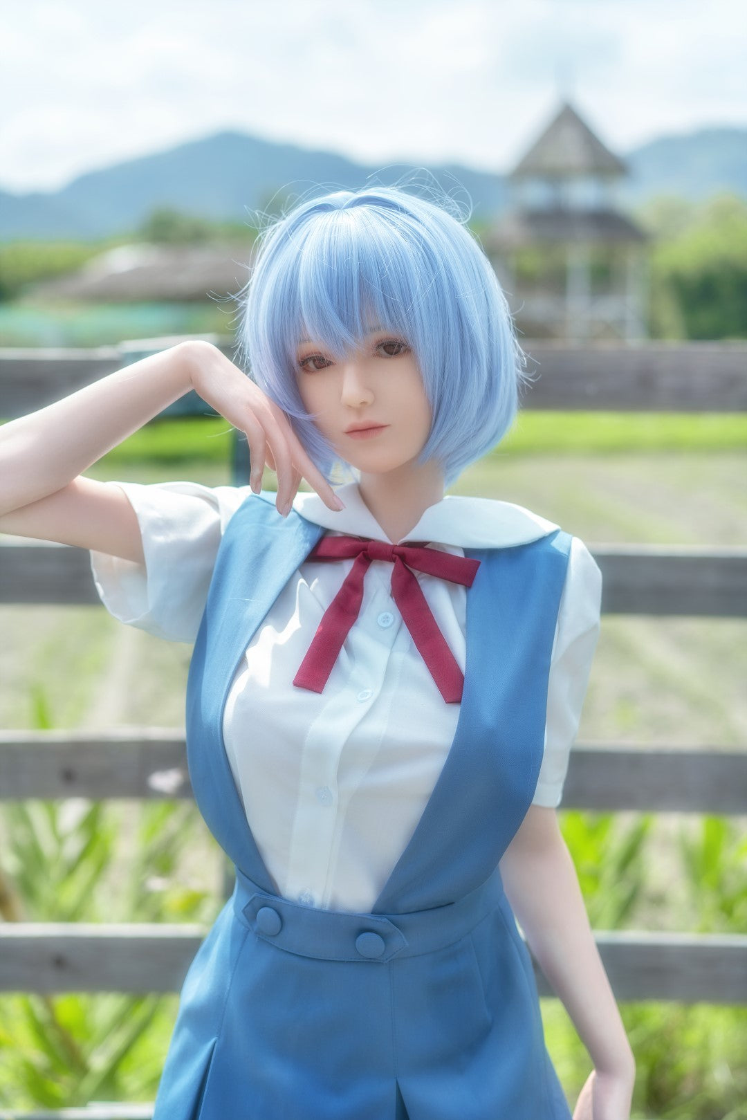 Rei Sex doll (Game Lady 156cm D-cup Anime No.03 silicone)