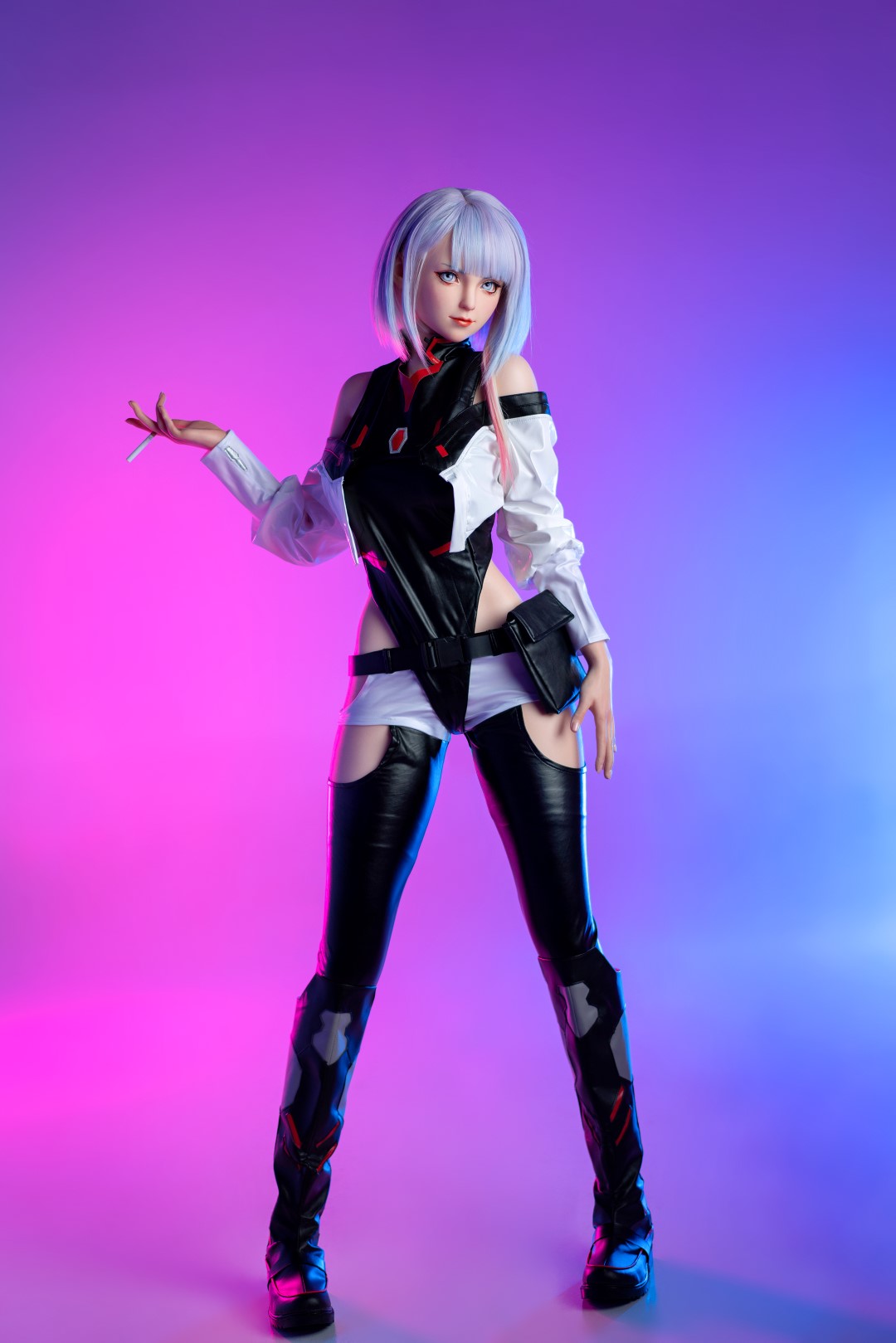 Lucyna poupée sexuelle (Game Lady 156 cm D-Cup Anime No.05 Silicone)