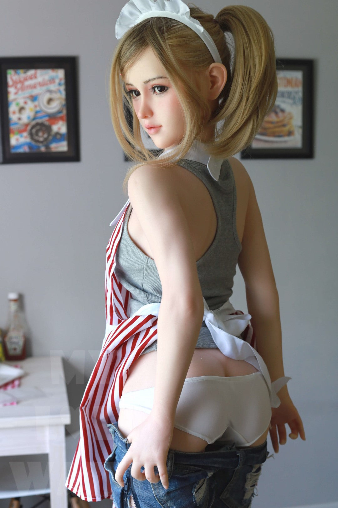 Arisa-sekspop (My Loli Waifu 148 cm B-cup #8 siliconen)