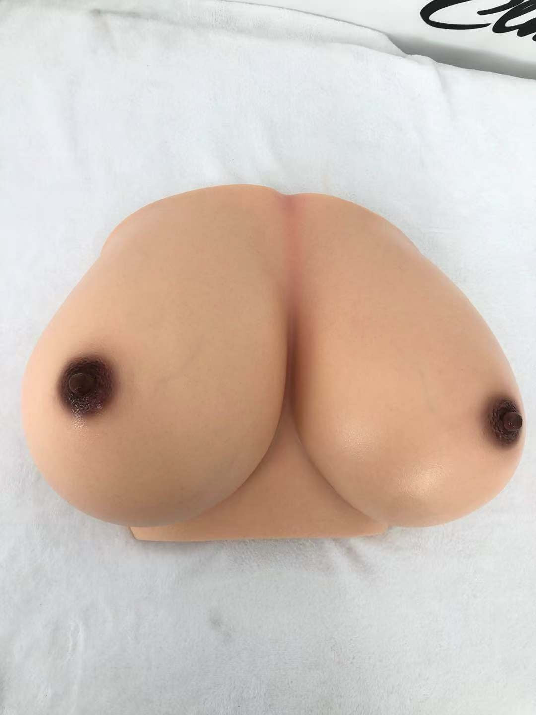 Borst (L) Torso sekspop (Climax Doll Pro F-cup siliconen)