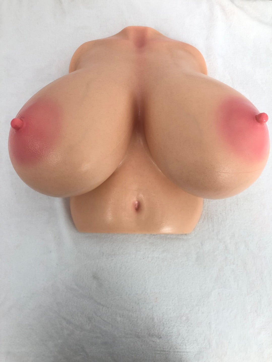Borst (XL) Torso-sekspop (Climax Doll Pro G Cup siliconen)