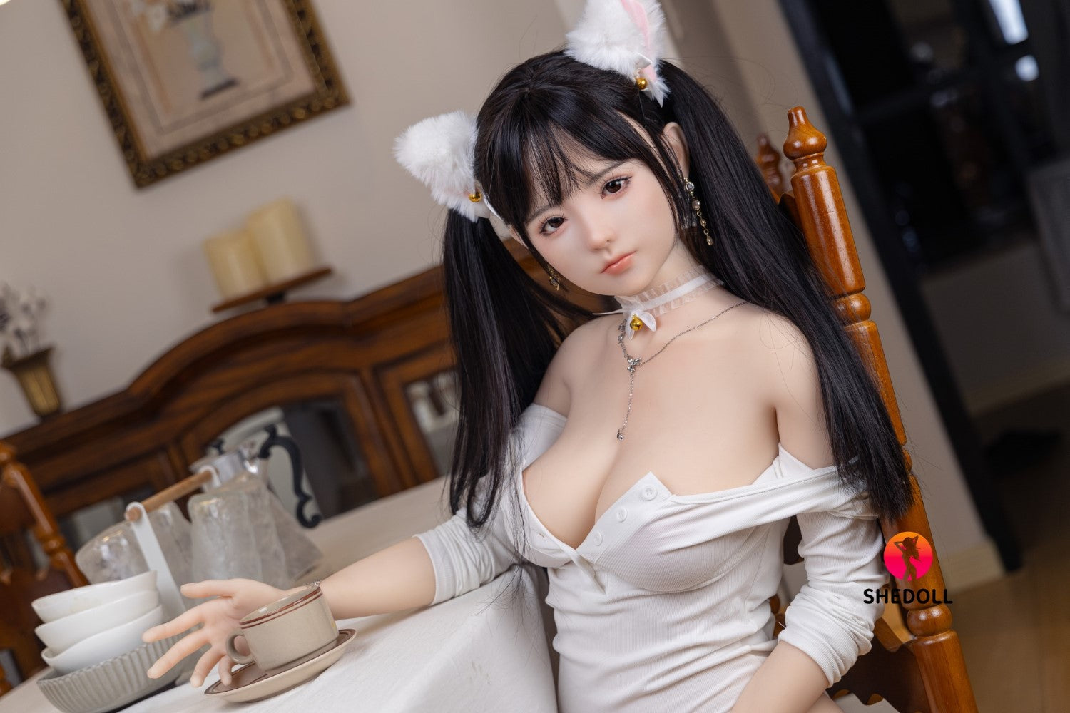 Freya Sex doll (SHEDOLL 156cm E-cup #SH060 2.0 TPE+silicone)
