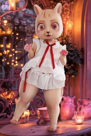 Bearrie Sex Doll (Dolls Castle 92 cm a-cup siliconen)