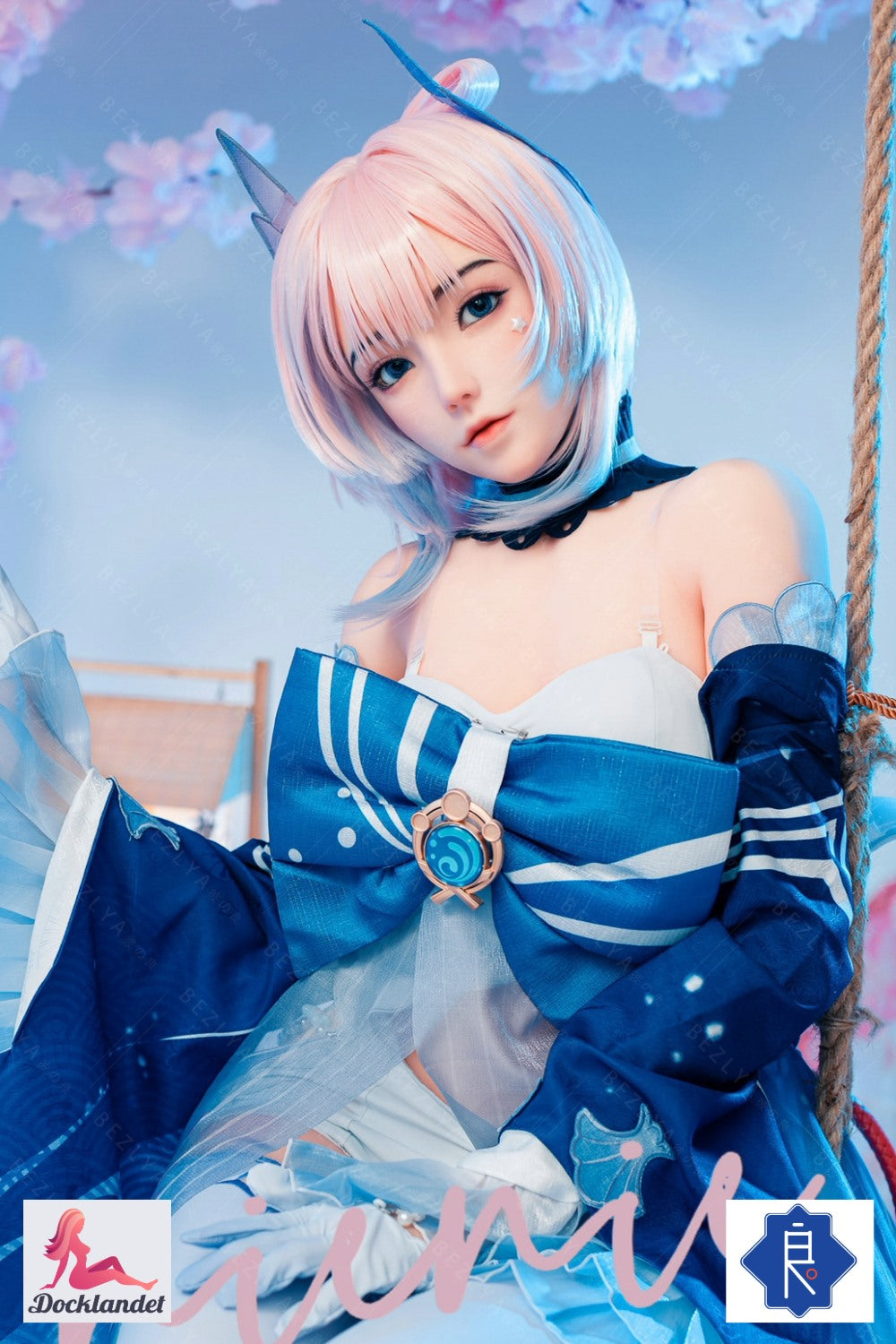 Cyrtenthère poupée sexuelle (Bezlya Doll Bonnet B 155 cm 2.0 TPE+Silicone)