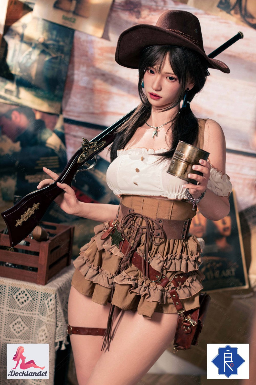 Helianthus-sekspop (Bezlya Doll 162 cm C-cup 2,2U siliconen)