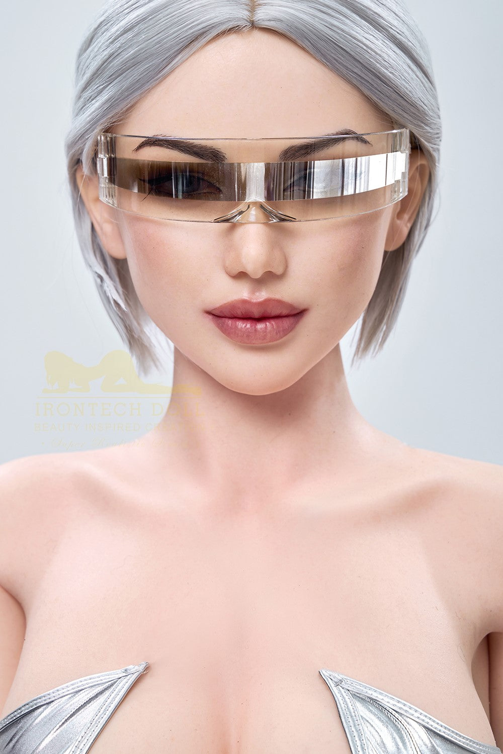 Cassiopeia-sekspop (Irontech Doll 159 cm G-Cup S13 siliconen)