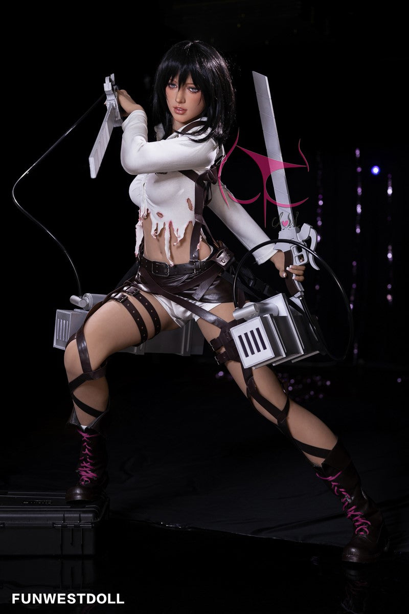 Mikasa Chloe sekspop (FunWest Doll 159 cm A-cup #035 TPE)