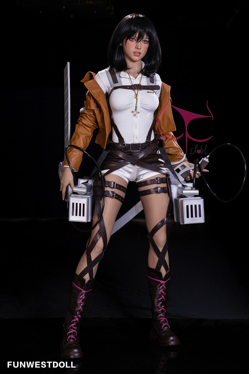 Mikasa Chloe sekspop (FunWest Doll 159 cm A-cup #035 TPE)