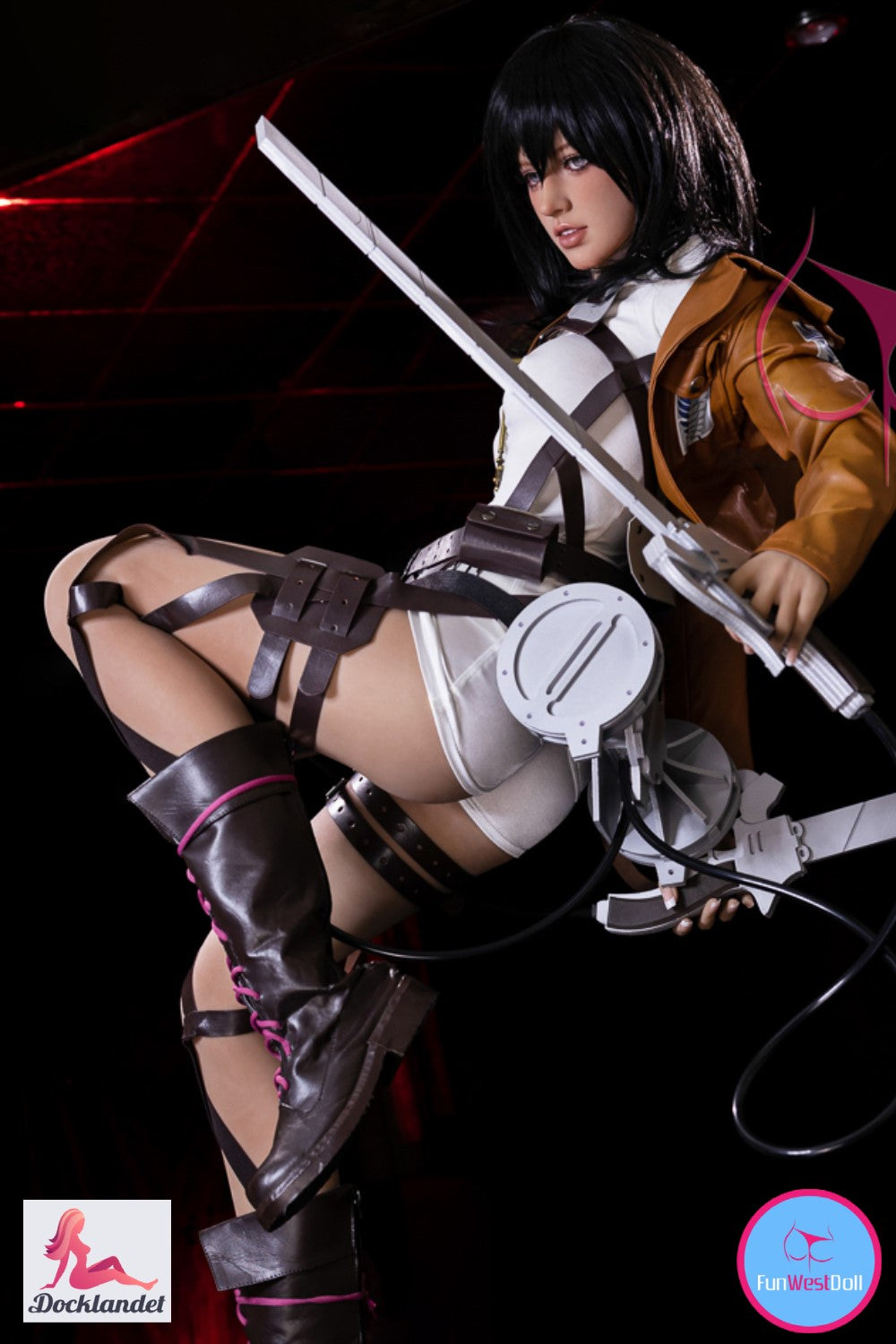 Mikasa Chloe sekspop (FunWest Doll 159 cm A-cup #035 TPE)