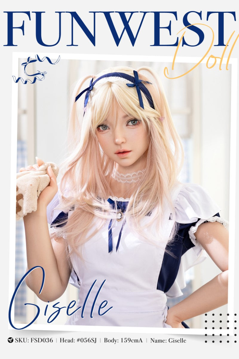 Giselle sexpuppe (FunWest Doll 159cm A-cup #056SJ Silikon)