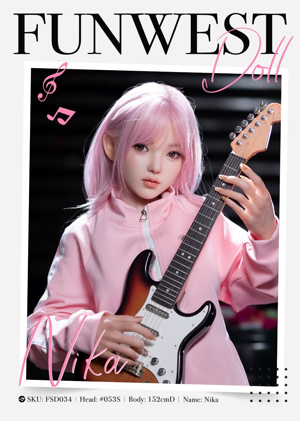 Nika Sexdocka (FunWest Doll 152cm D-Kupa #053S RST Silikon)