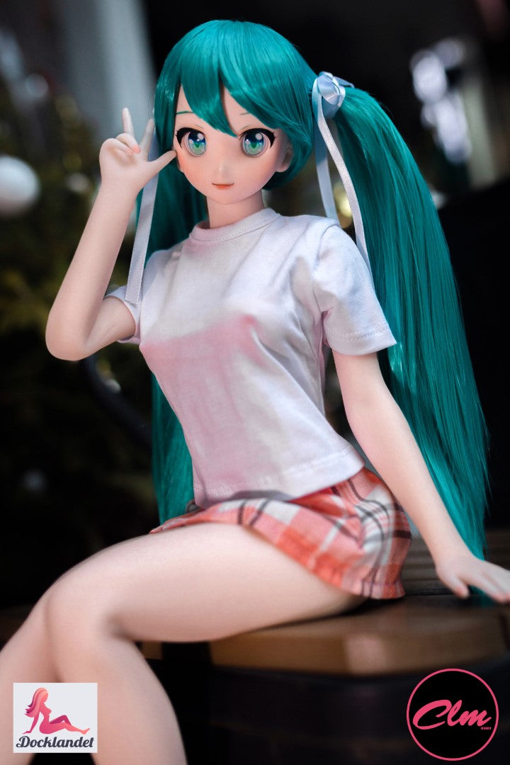 Miku-sekspop (Climax Doll Mini 60cm B-cup siliconen)