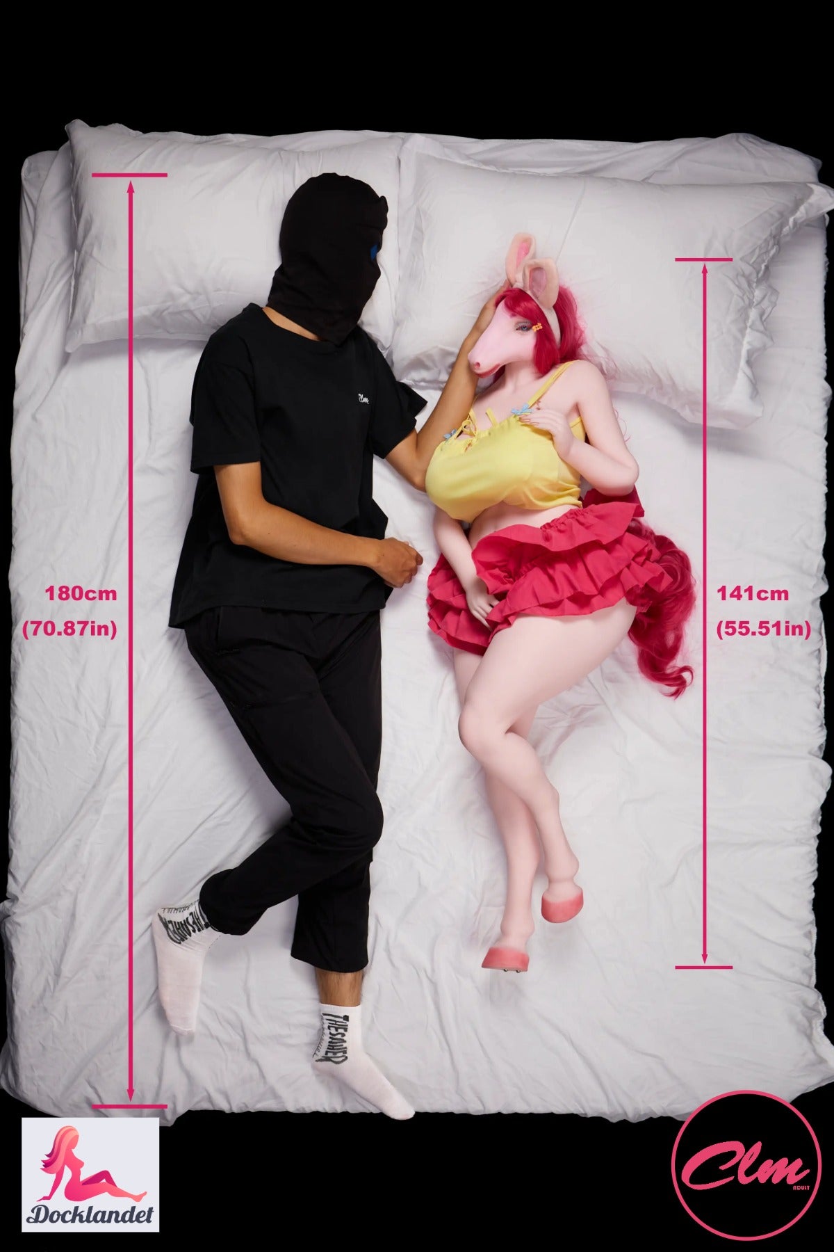 Monie poupée sexuelle (Climax Doll Pro 141 cm E-cup TPE+Silicone)