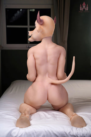 Vache poupée sexuelle (Dolls Castle 141cm J-Cup # SZ3 TPE + Silicone)