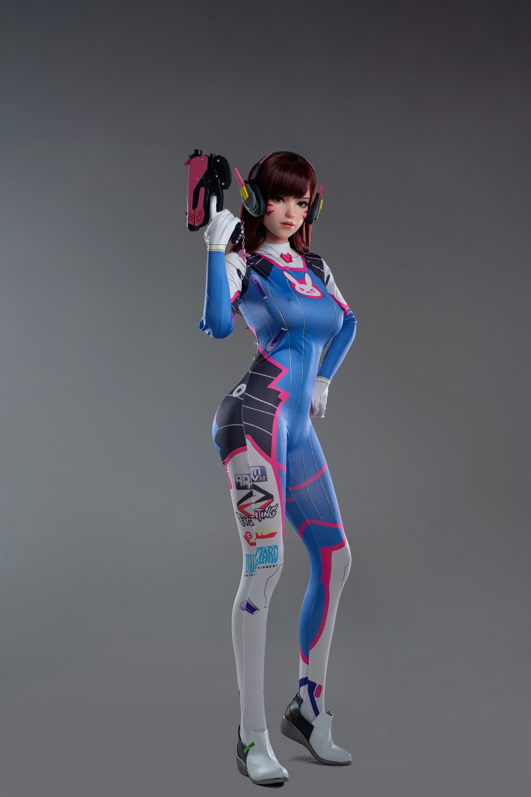 D.Va Hana Song-sekspop (Game Lady 167 cm D-cup nr. 23 siliconen)